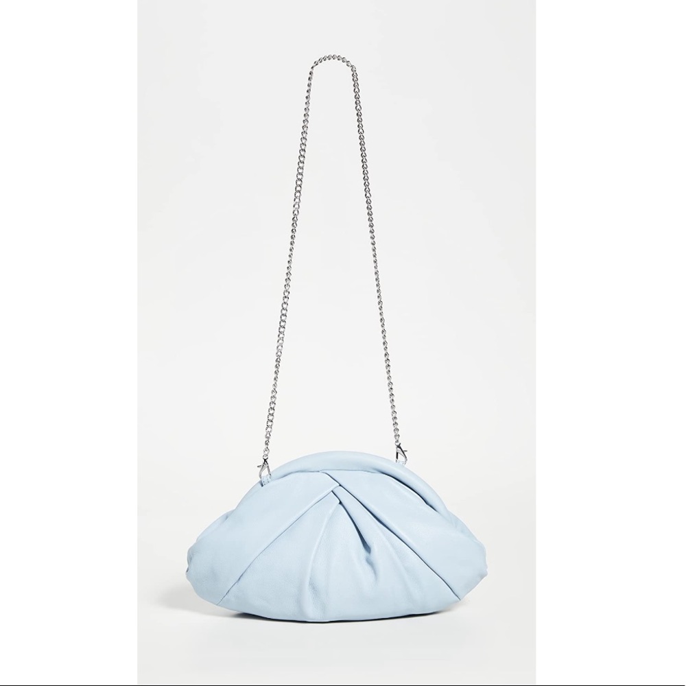 NWT Sky Blue Nunoo Saki Clutch